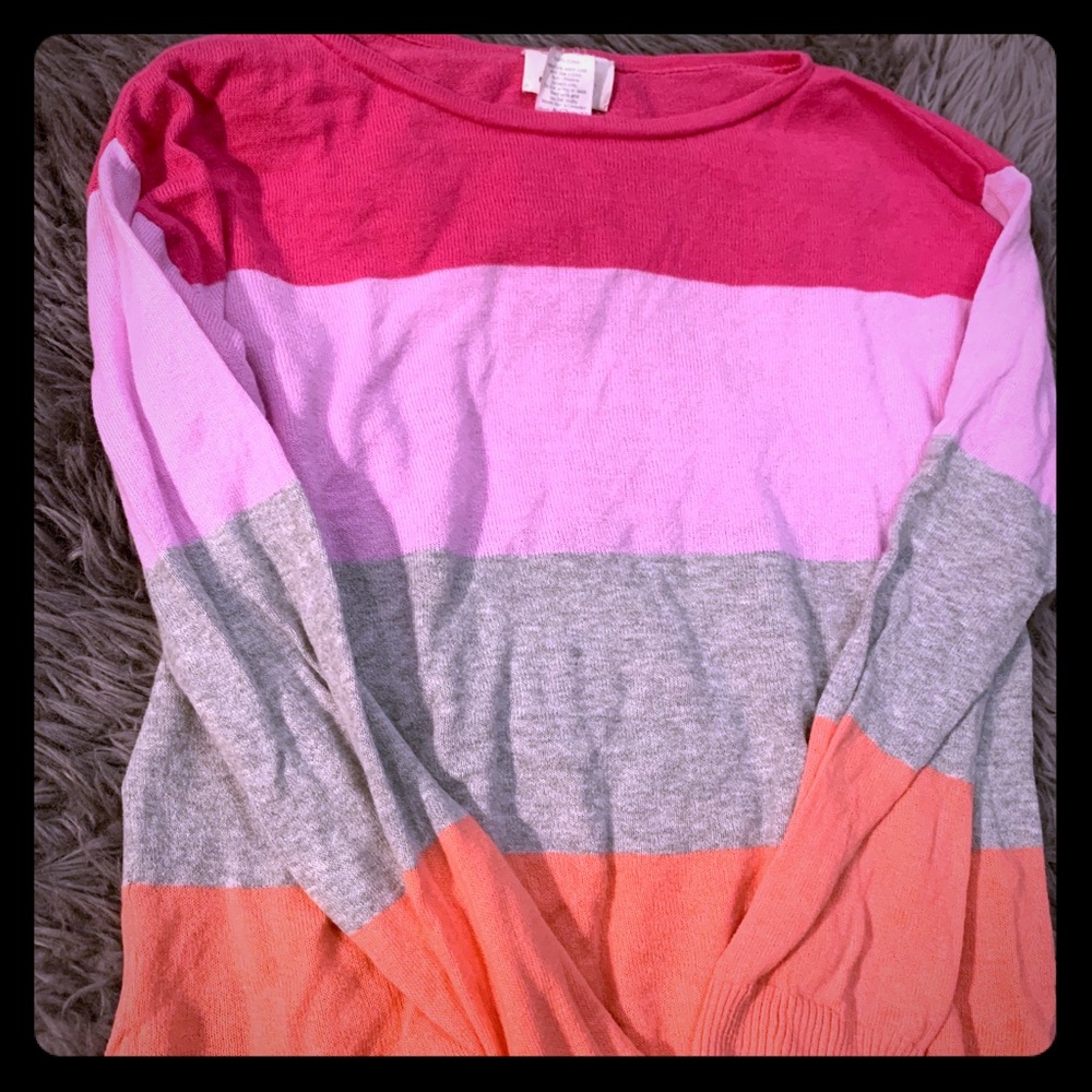 Crewcuts by JCrew Girls Color block Sz 12 Sweater